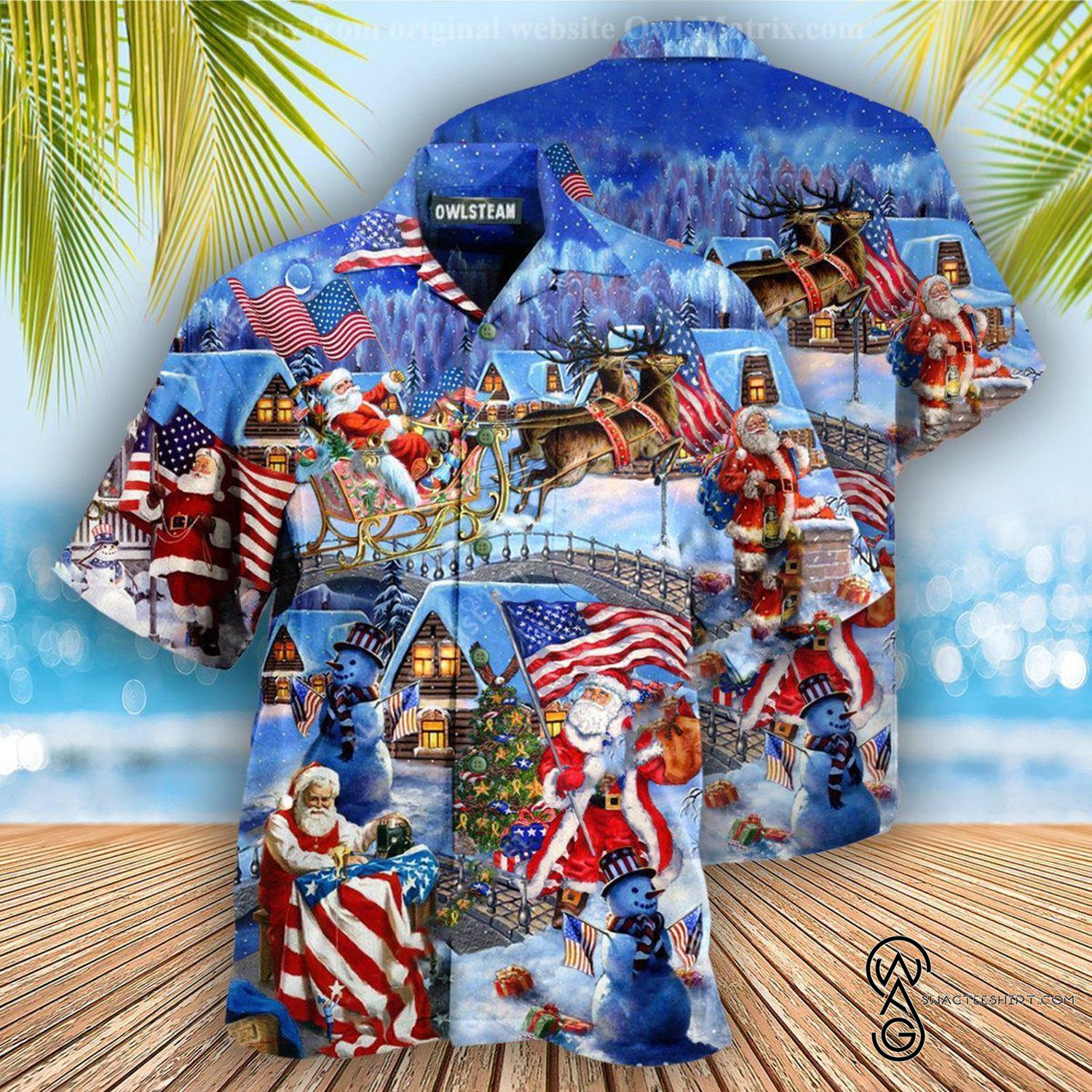 [Top Trending] American Pride Trucker Vintage Casual Beach Full Printing Hawaiian Shirt